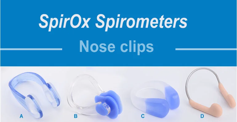spirometer nose klämma